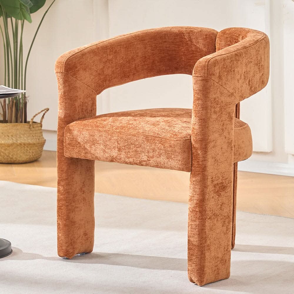 Chenille Leisure Chair Modern Home Seating