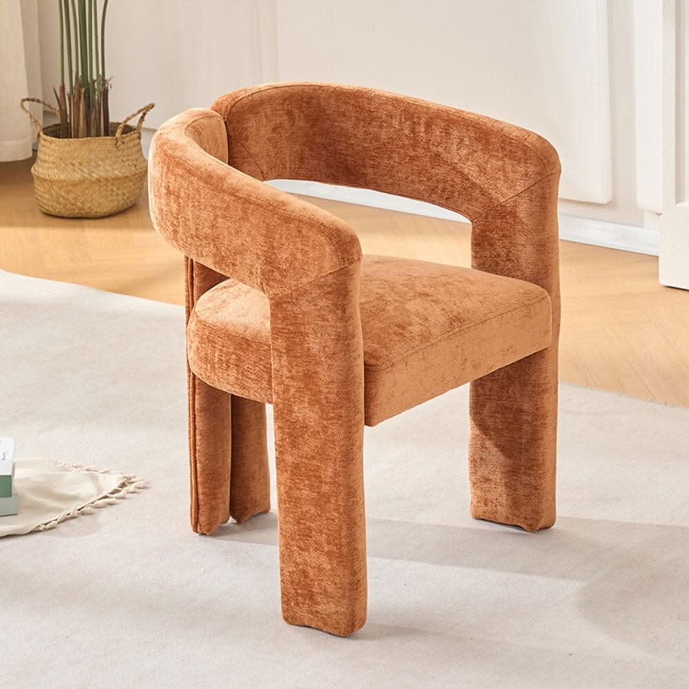 Chenille Leisure Chair Modern Home Seating