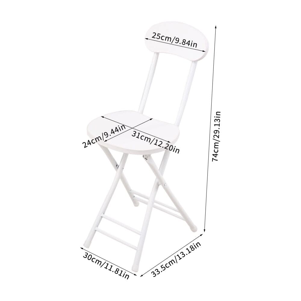 Portable Folding Dining Chair Compact Space Saving Seating