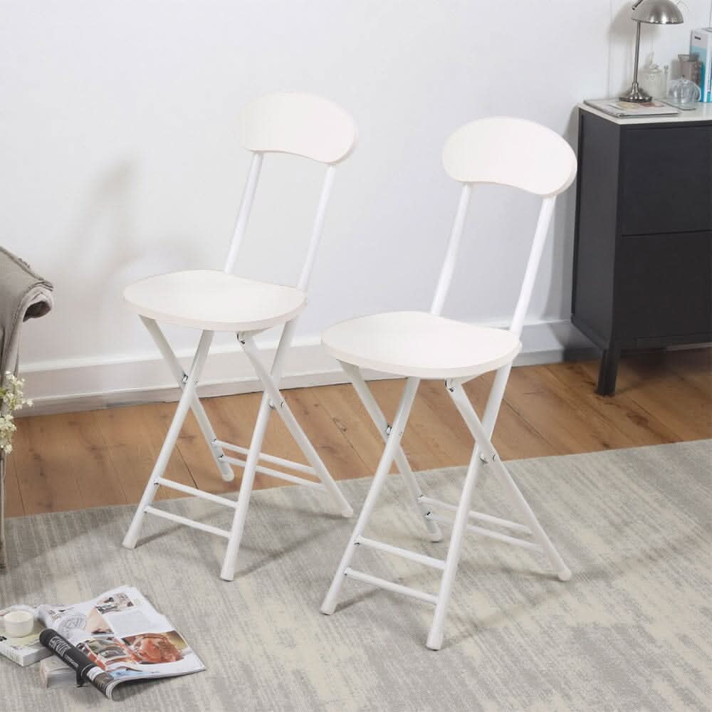Portable Folding Dining Chair Compact Space Saving Seating