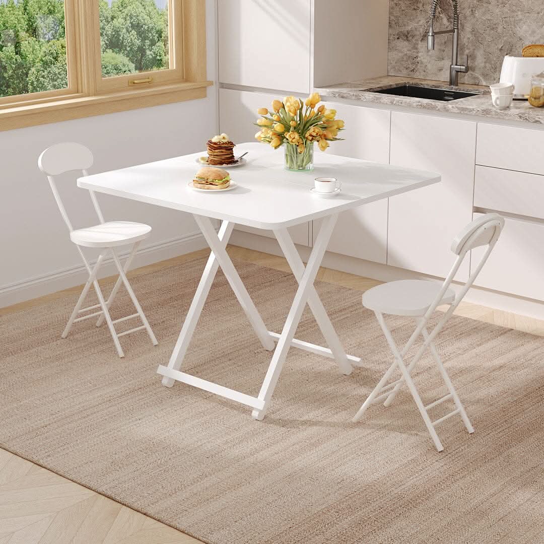 Portable Folding Dining Chair Compact Space Saving Seating