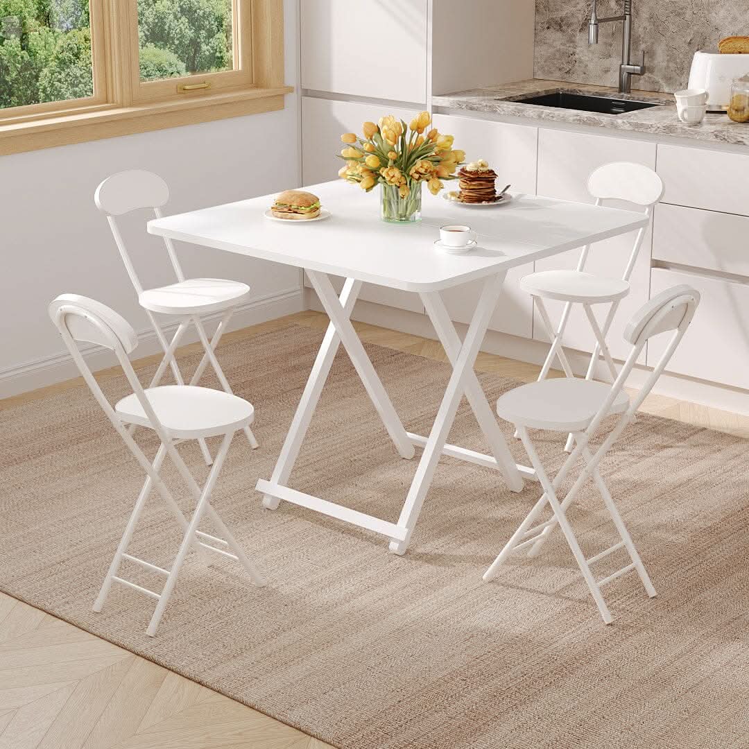 Portable Folding Dining Chair Compact Space Saving Seating
