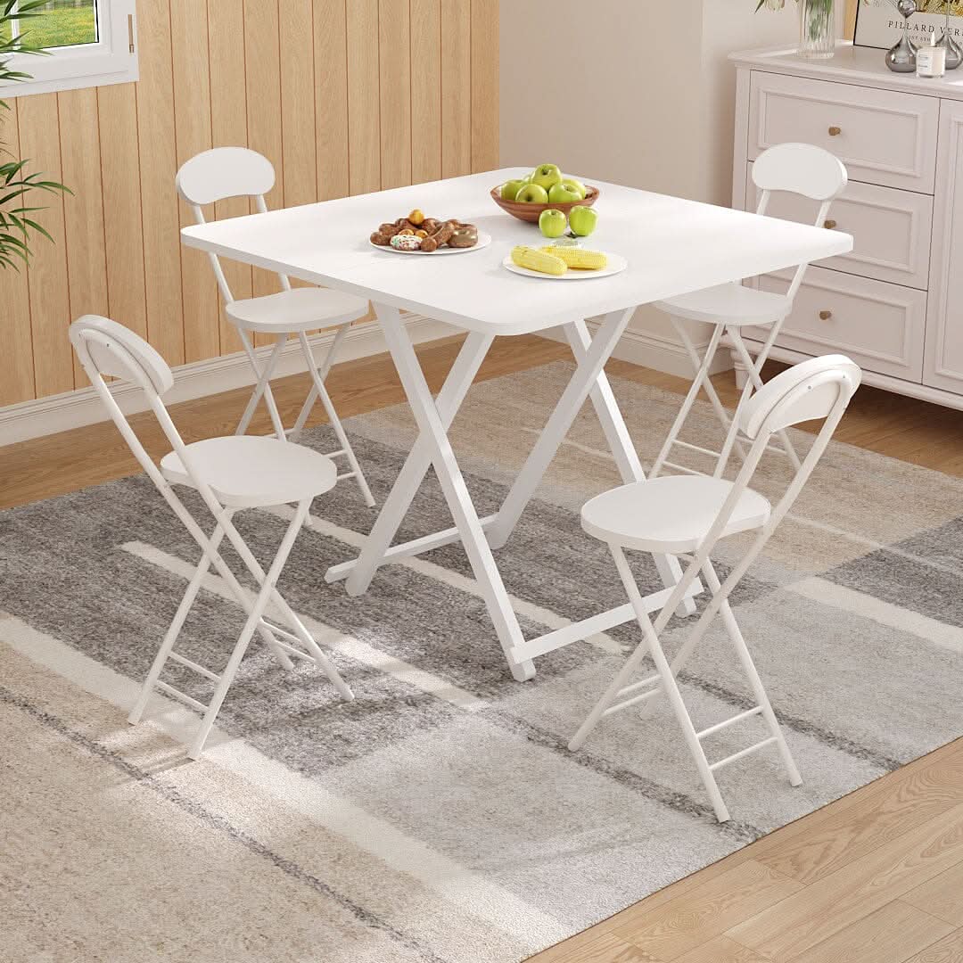 Portable Folding Dining Chair Compact Space Saving Seating