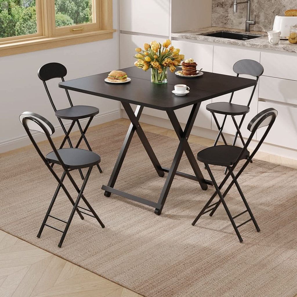 Portable Folding Dining Chair Compact Space Saving Seating