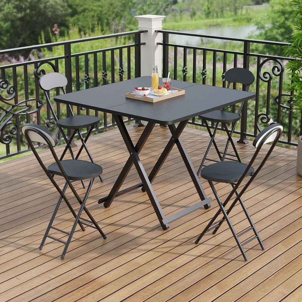 Portable Folding Dining Chair Compact Space Saving Seating