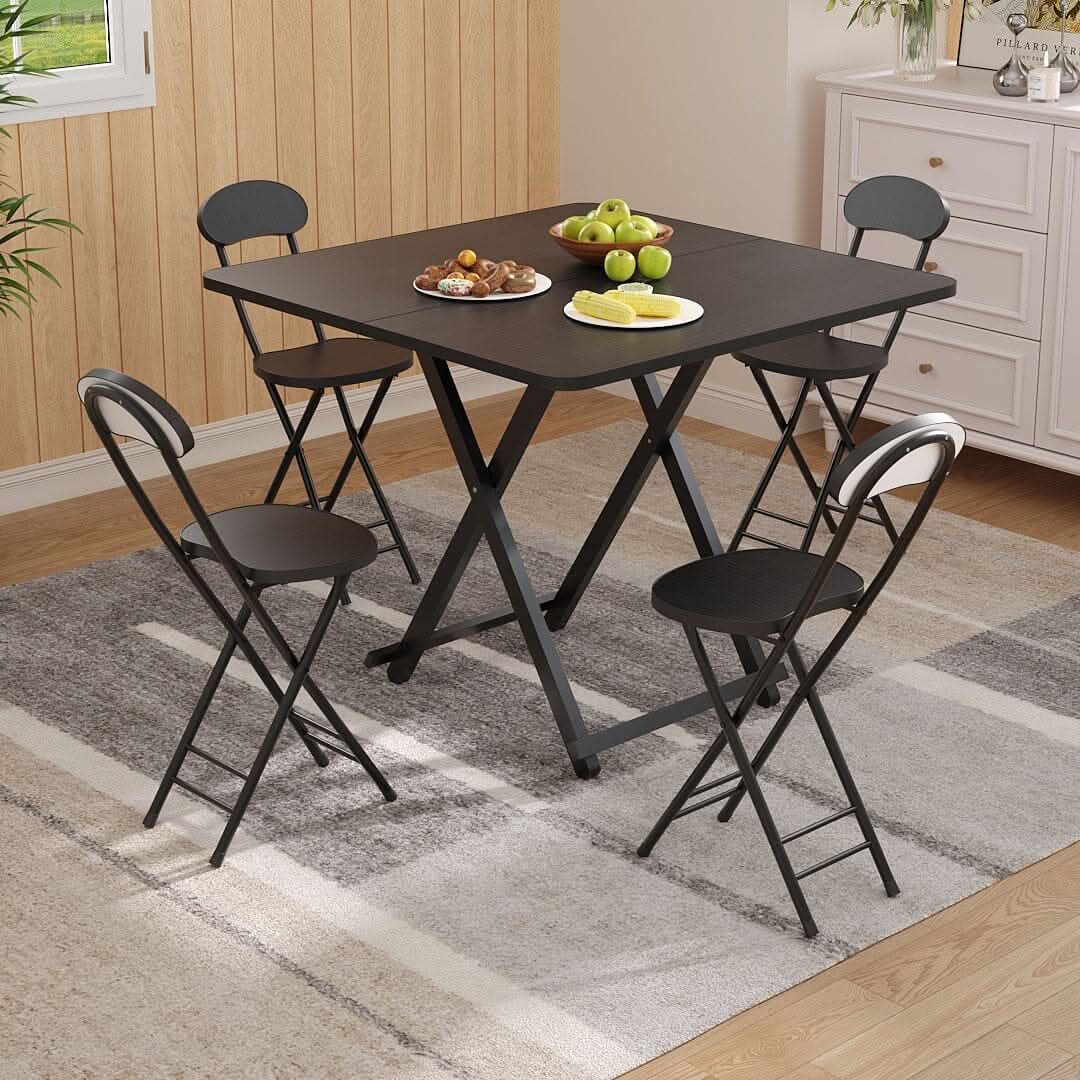 Portable Folding Dining Chair Compact Space Saving Seating