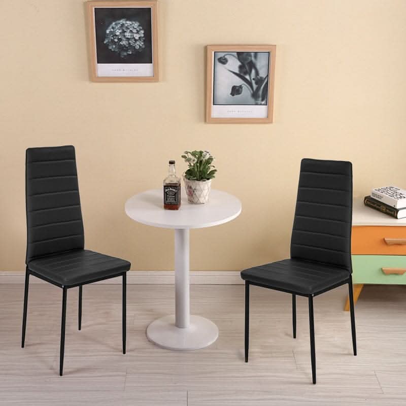 PU Leather Dining Chair Set