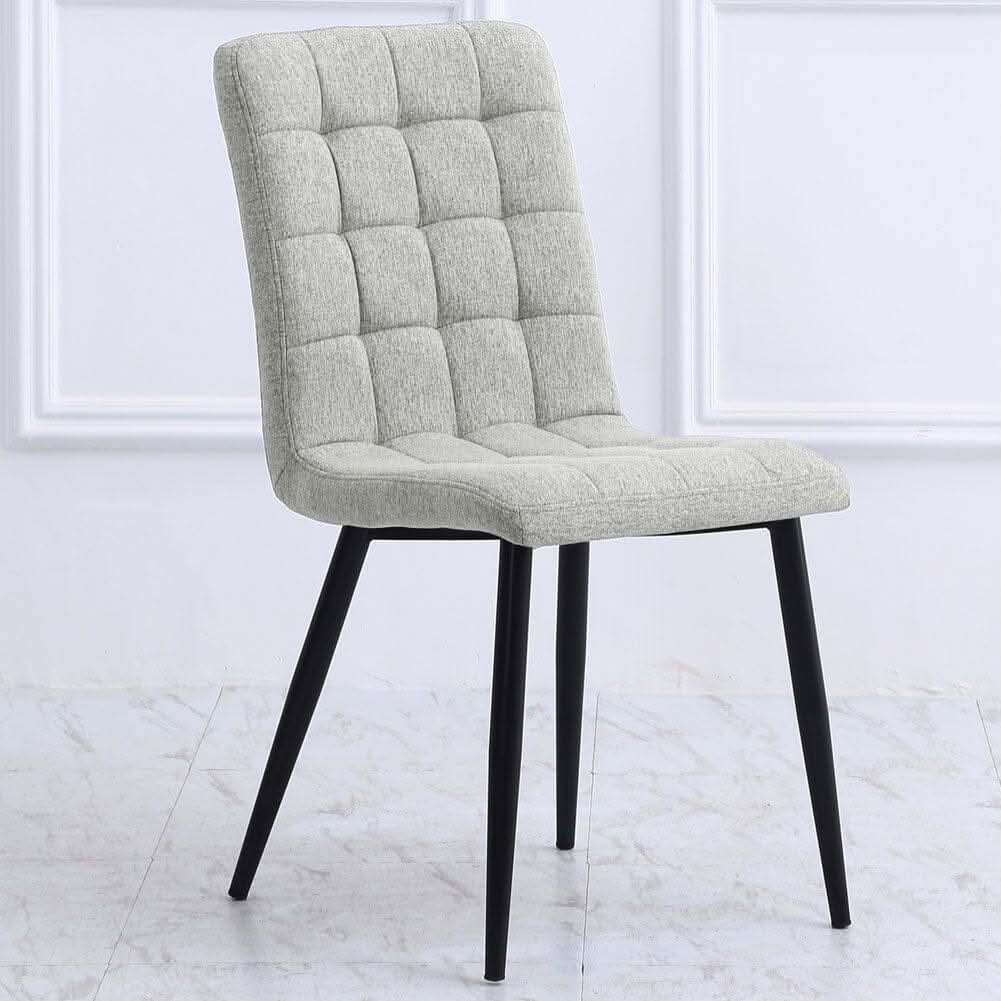 Linen Fabric Dining Chair Set