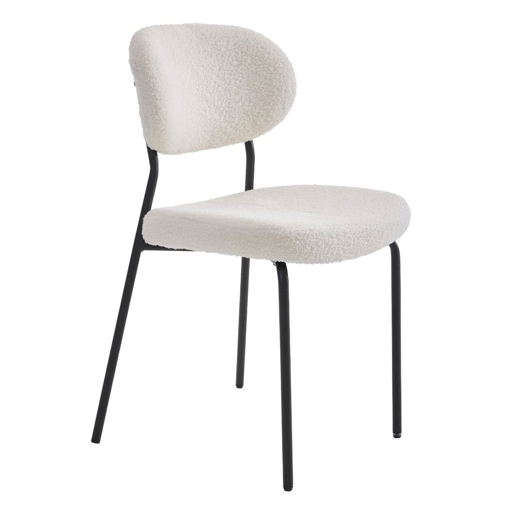 Teddy Fabric Dining Chair Set