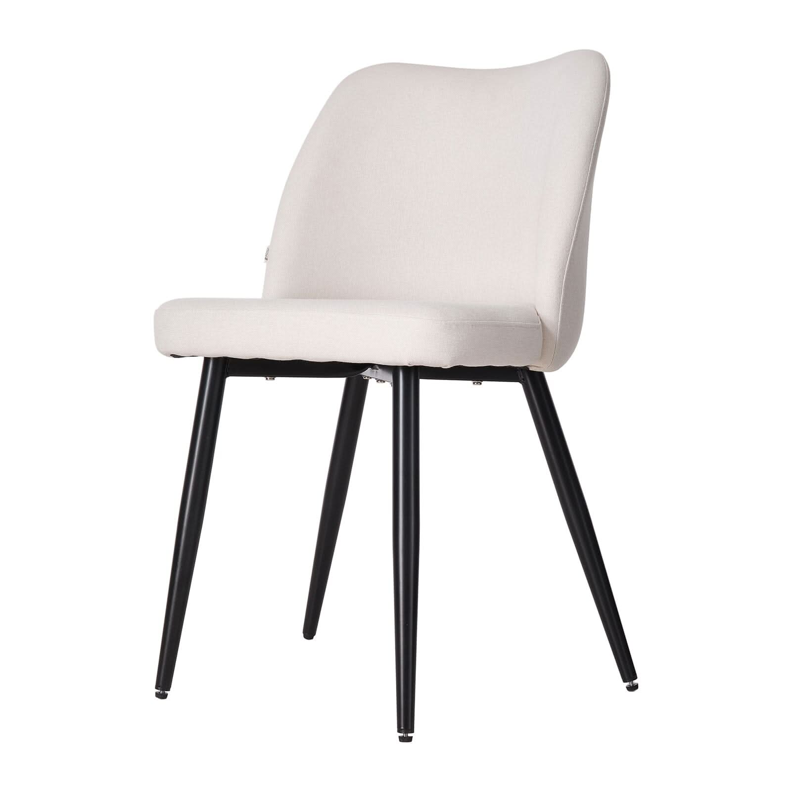 Modern Upholstered Dining Chair Set – Compact Size