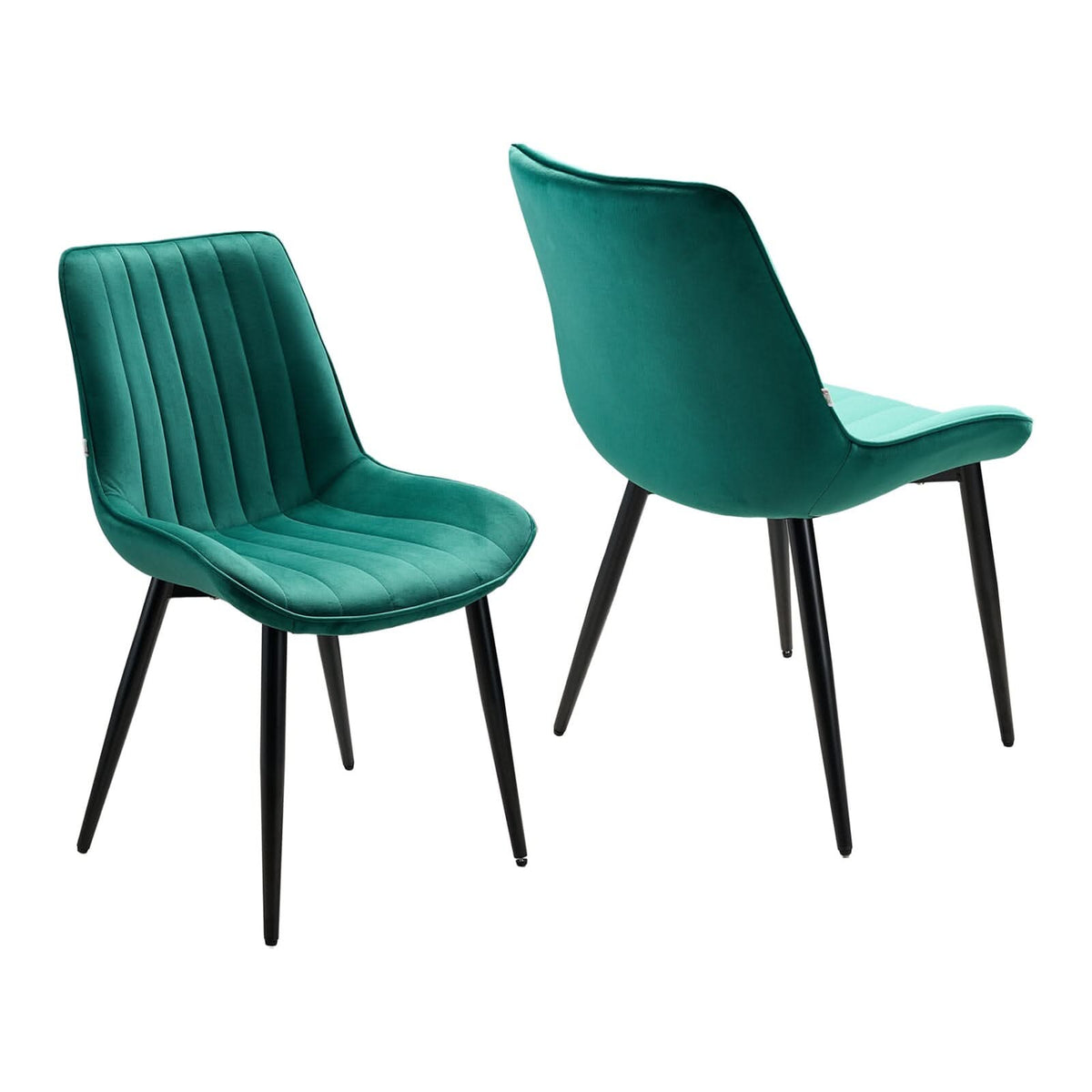 Modern Upholstered Dining Chair Set – Standard Size