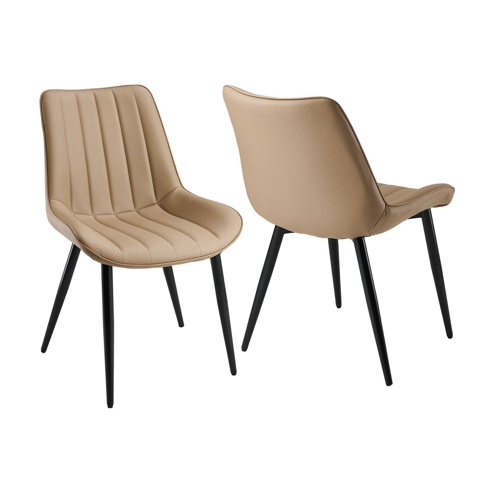 Modern Upholstered Dining Chair Set – Standard Size
