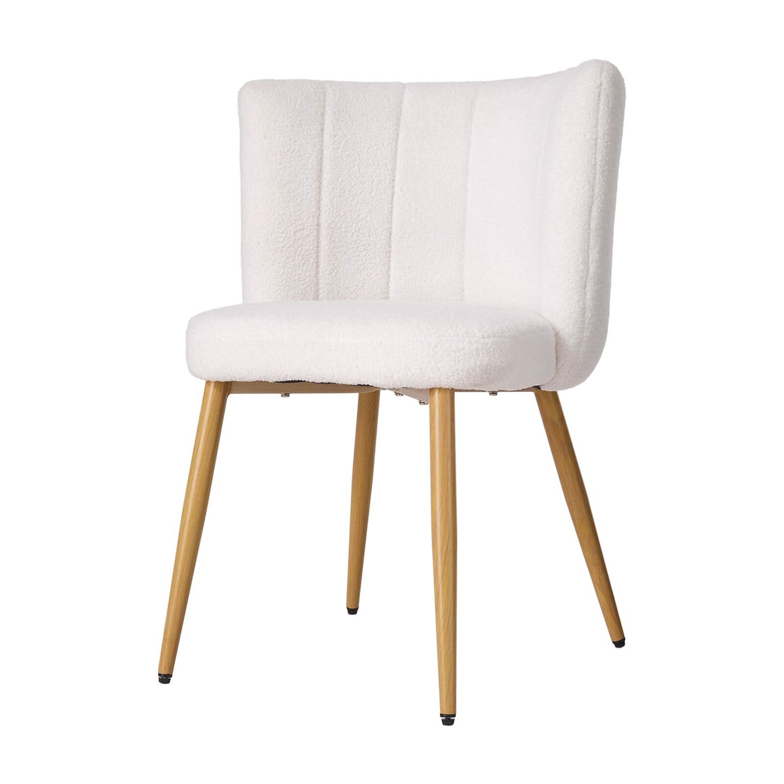 Modern Teddy Upholstered Dining Chair Set