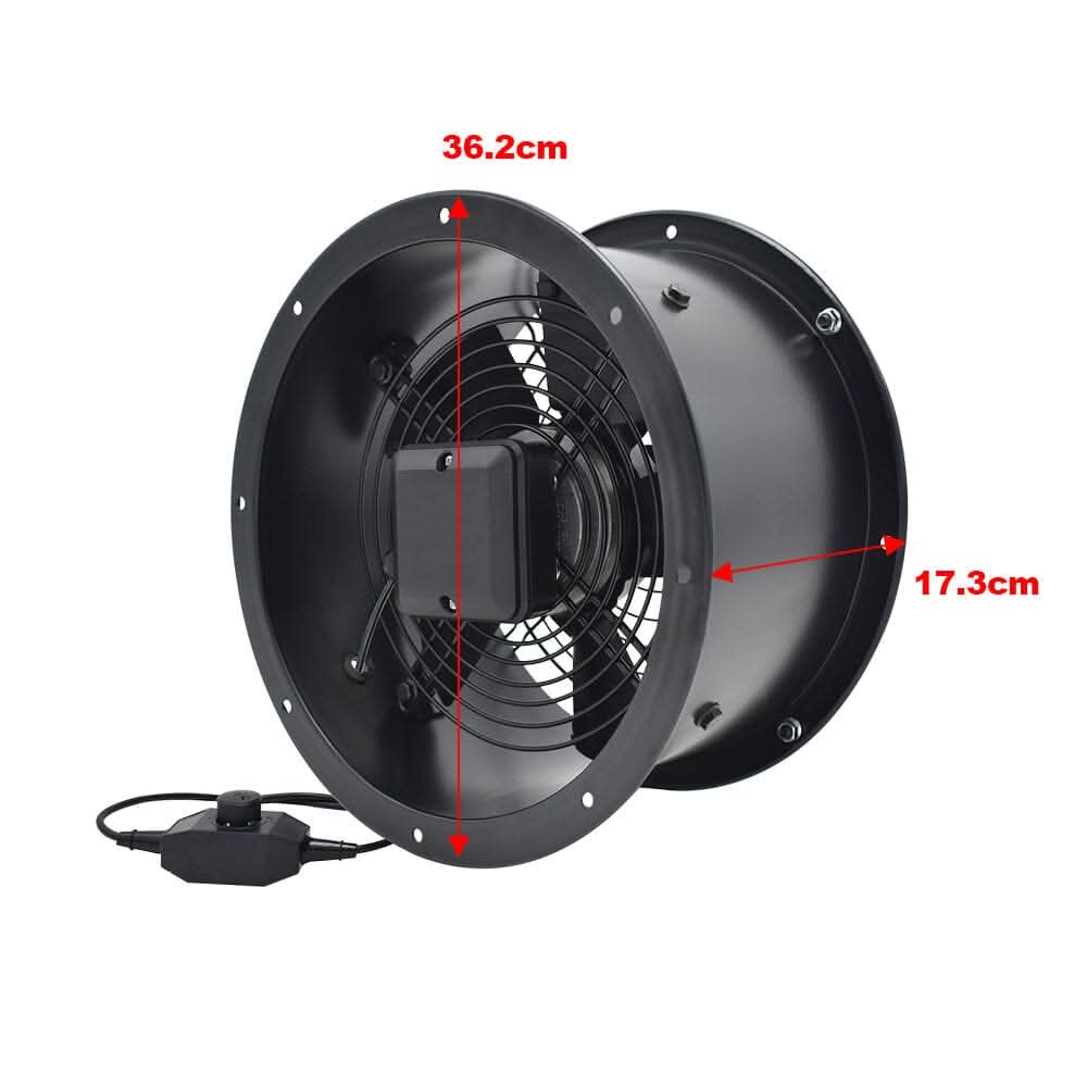 Ventilation Wall-Mounted Exhaust Axial Fan 8/10/12/14/16/18/20/22 inch
