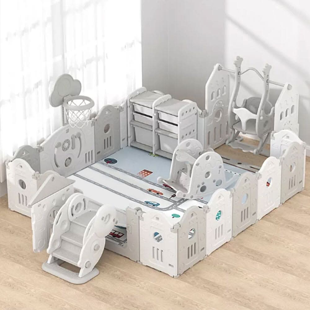14-Panel baby Playpen Indoor Kids Activity Center Other Play Things included
