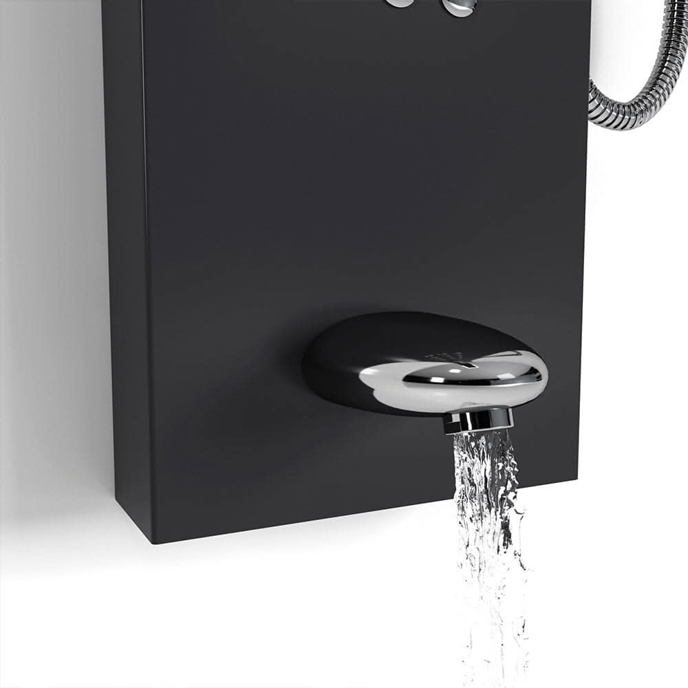 126cm Height 5 Function LED Display Shower Panel Shower System with Hand Shower Head