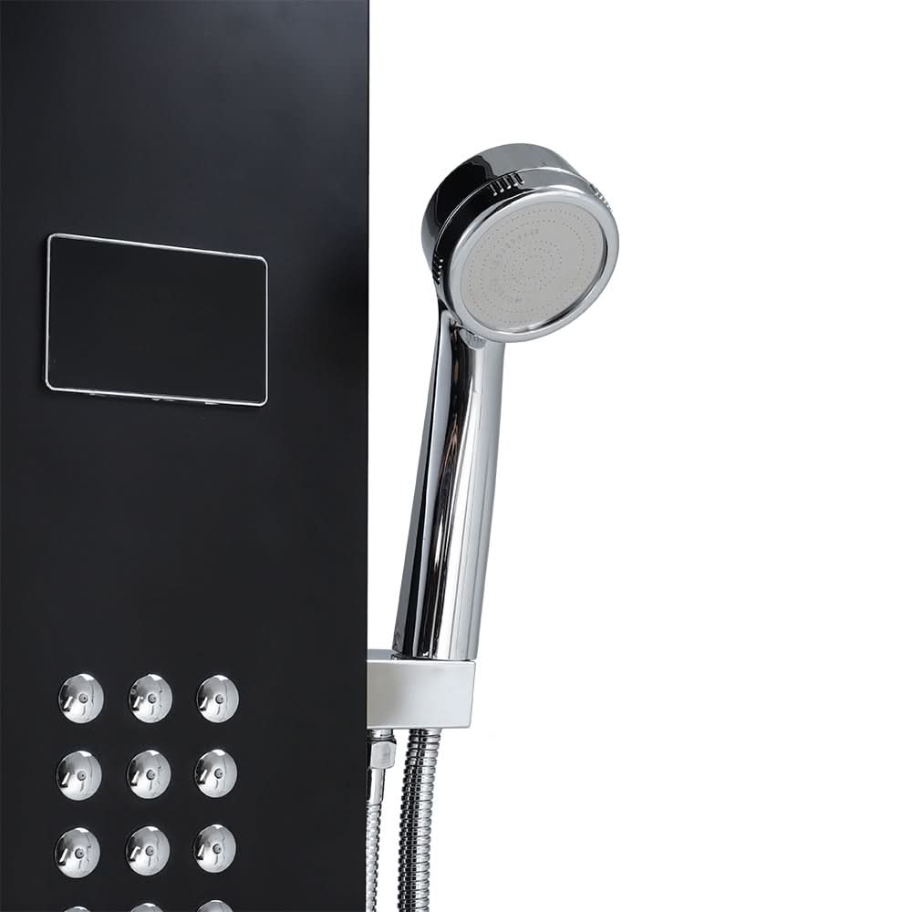 126cm Height 5 Function LED Display Shower Panel Shower System with Hand Shower Head