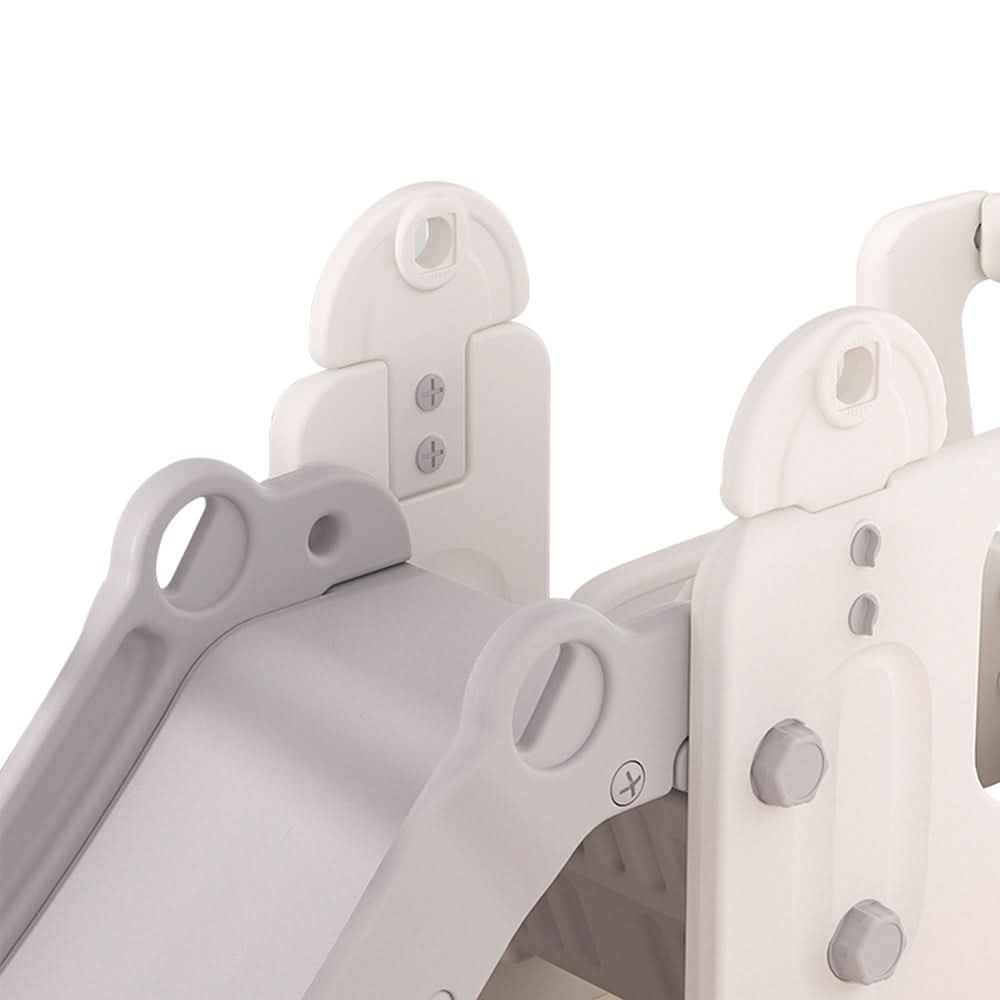 2 In 1 Indoor Kids Bus Toddlers Safety Climber Playset with Slide
