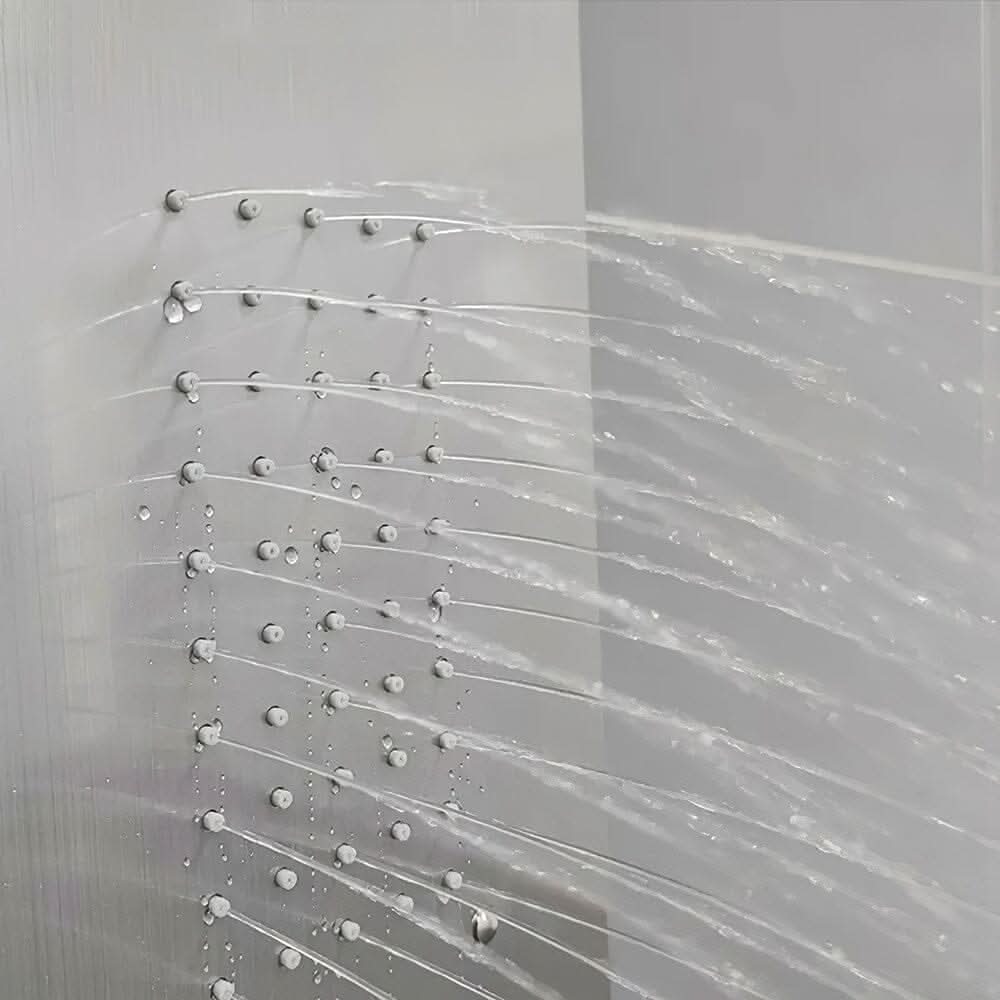 Bathroom Silver Stainless Steel Shower Tower Panel