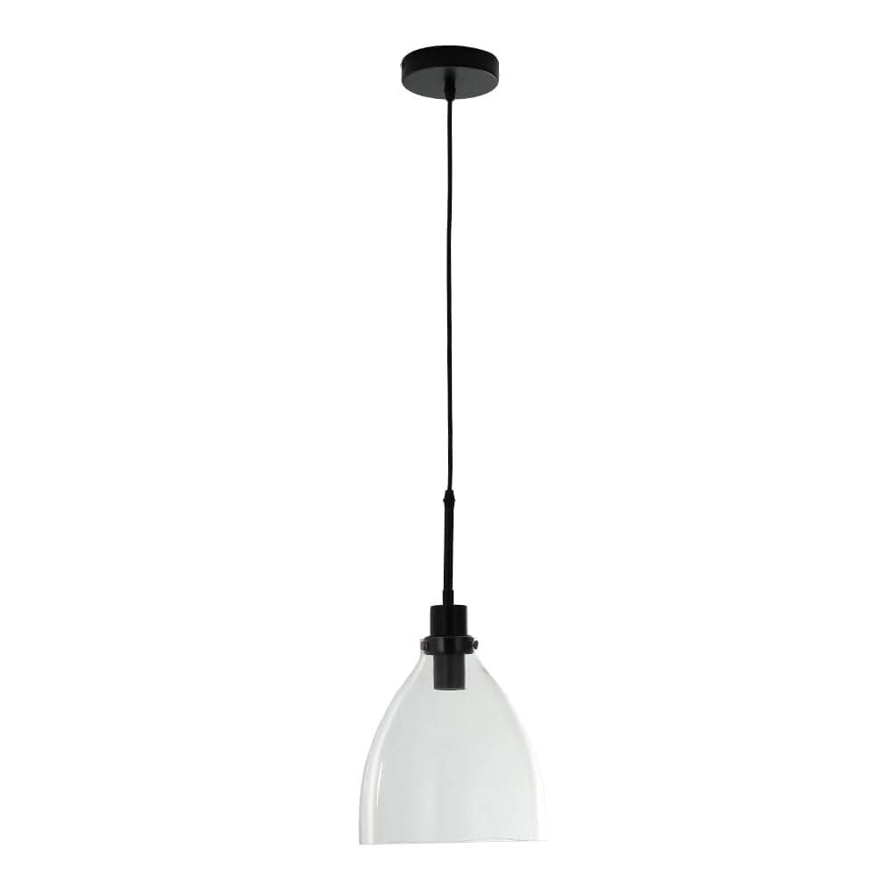Modern Style Glass Single Light Pendant Light
