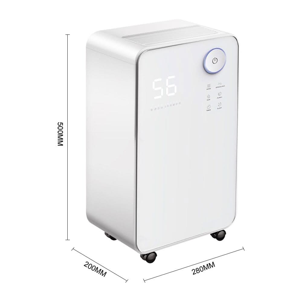 50cm Height WiFi 16L LED Screen Display Dehumidifier with Wheels
