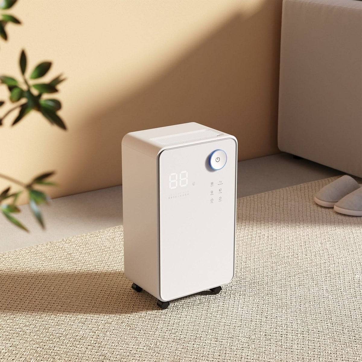 50cm Height WiFi 16L LED Screen Display Dehumidifier with Wheels