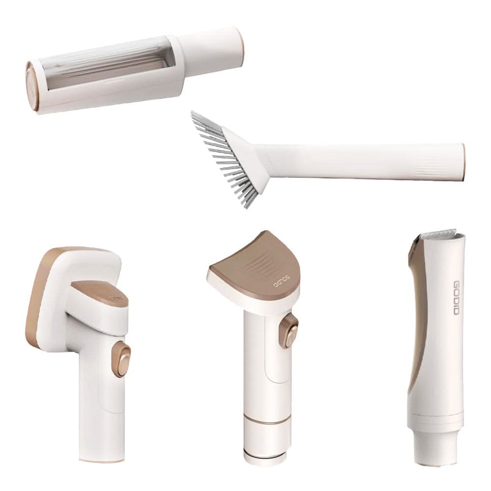 6 in 1 Pet Grooming Kit Vacuum with Brushes Comb