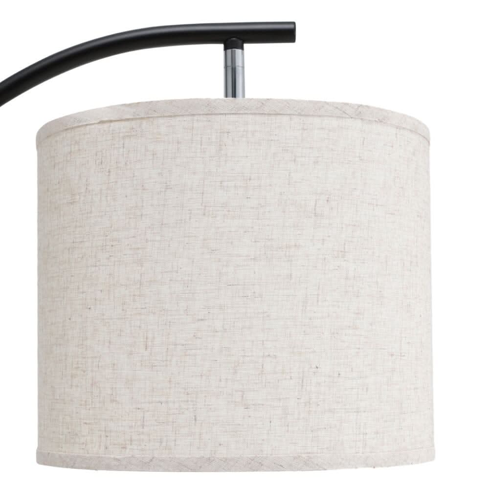 Arc Floor Lamp with Adjustable Shade