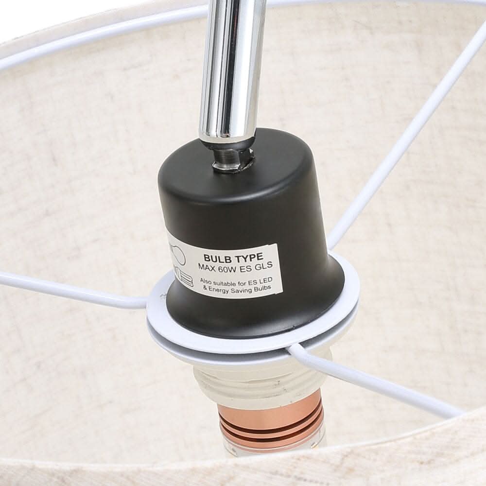 Arc Floor Lamp with Adjustable Shade