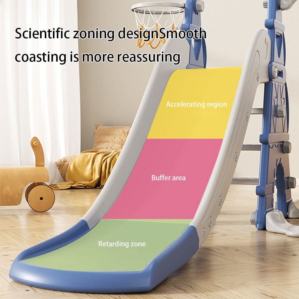 Toddler Kids 3-in-1 Plastic Climber and Swing Set