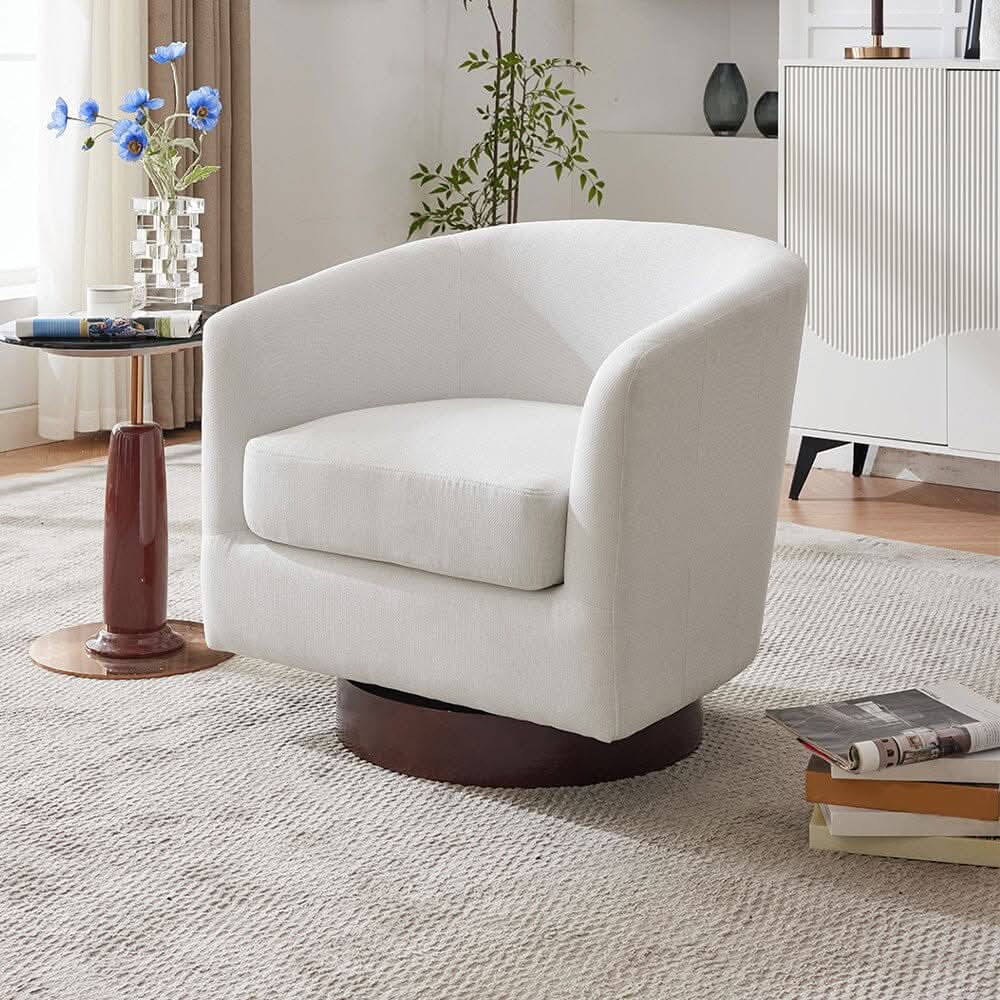 Upholstered Swivel Accent Chair Collection