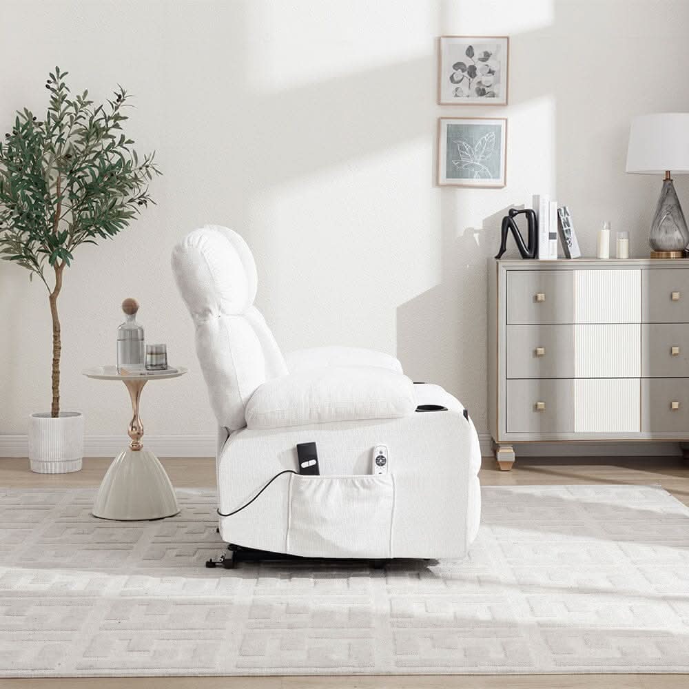 Electric Recliner Chair (Model 02) with Massage Heating Function and Cup Holders