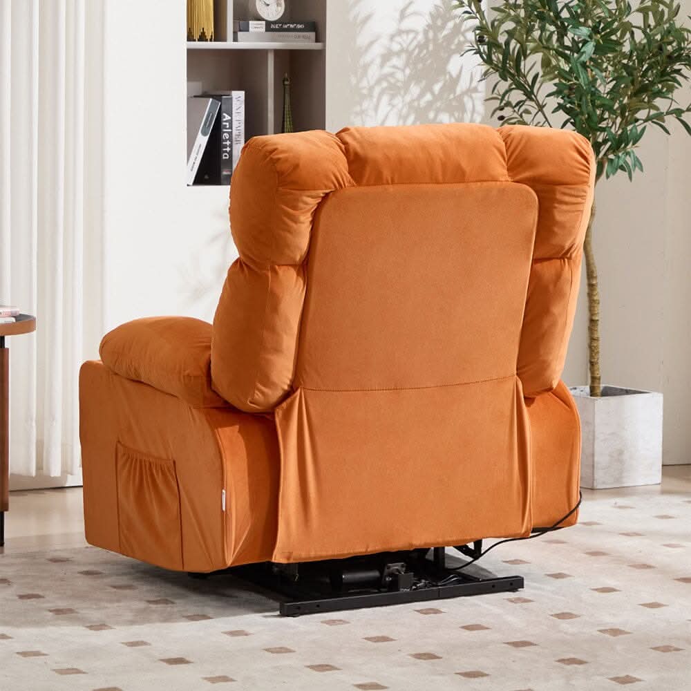 Electric Recliner Chair (Model 02) with Massage Heating Function and Cup Holders