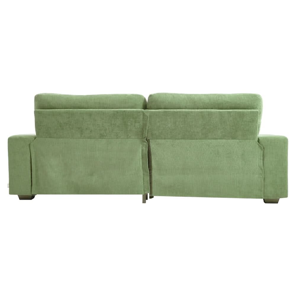 Two-Seater Sofa with Chenille Upholstery and Plush Cushioning
