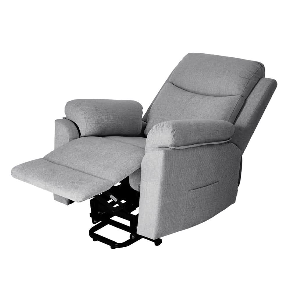 Electric Lift Recliner Chair for Elderly with 135° Recline and UK Plug