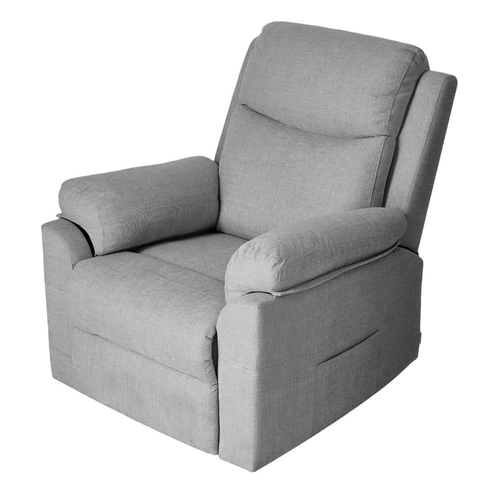 Electric Lift Recliner Chair for Elderly with 135° Recline and UK Plug