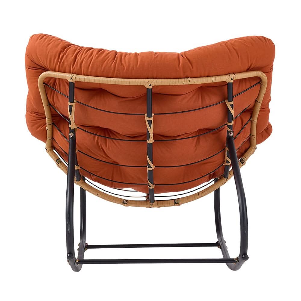 Large Oversized Nest Rocking Chair with Tufted Cushion Collection