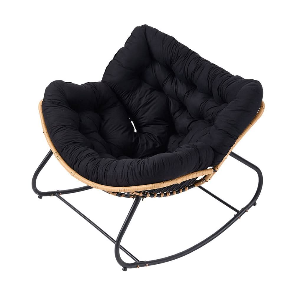 Large Oversized Nest Rocking Chair with Tufted Cushion Collection