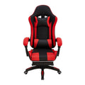 Ergonomic Gaming Chair with Footrest & Linkage Armrests
