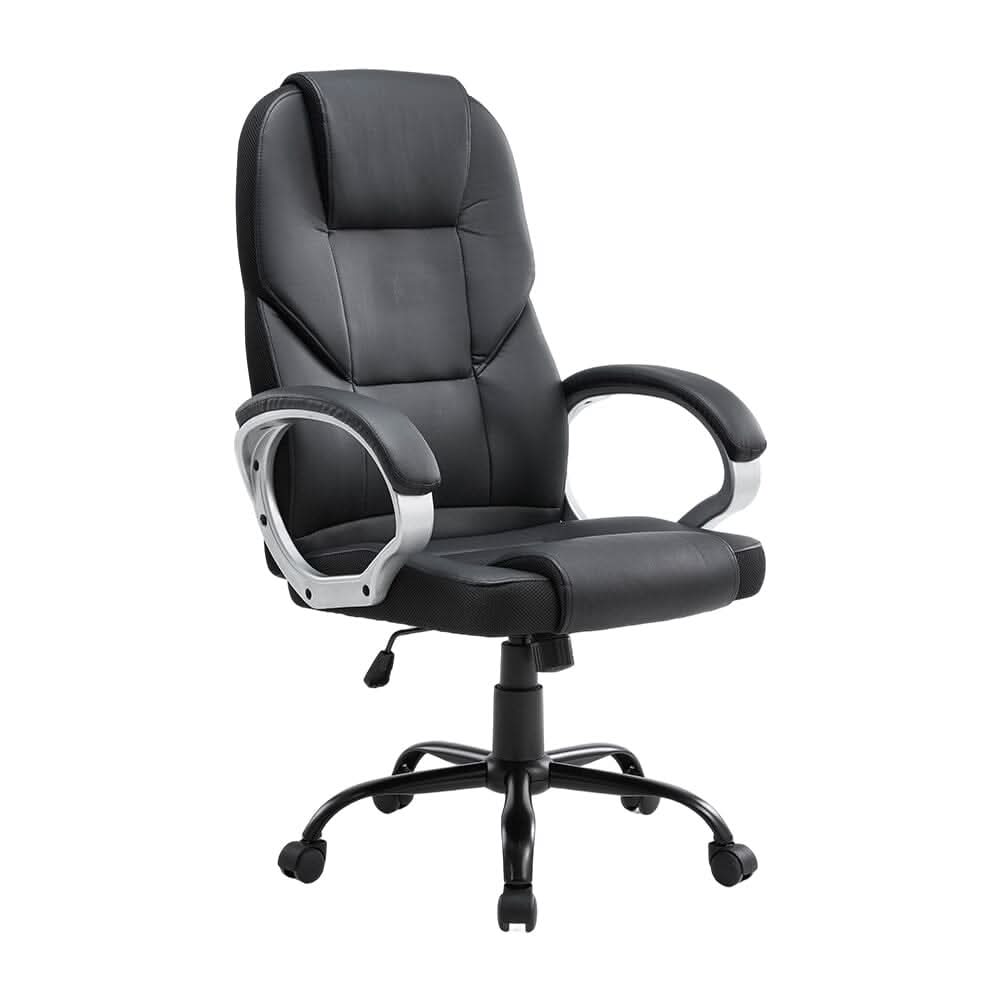 Classic PVC Office Chair with Adjustable Height