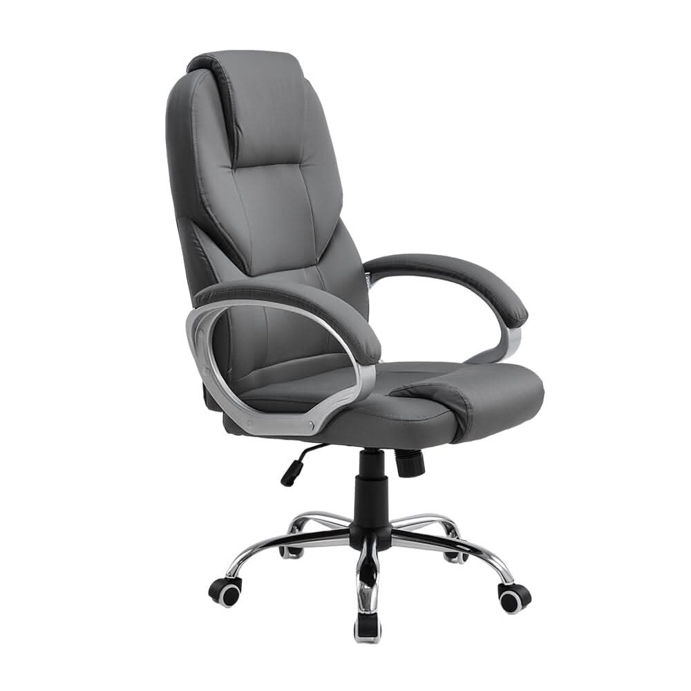 Classic PVC Office Chair with Adjustable Height