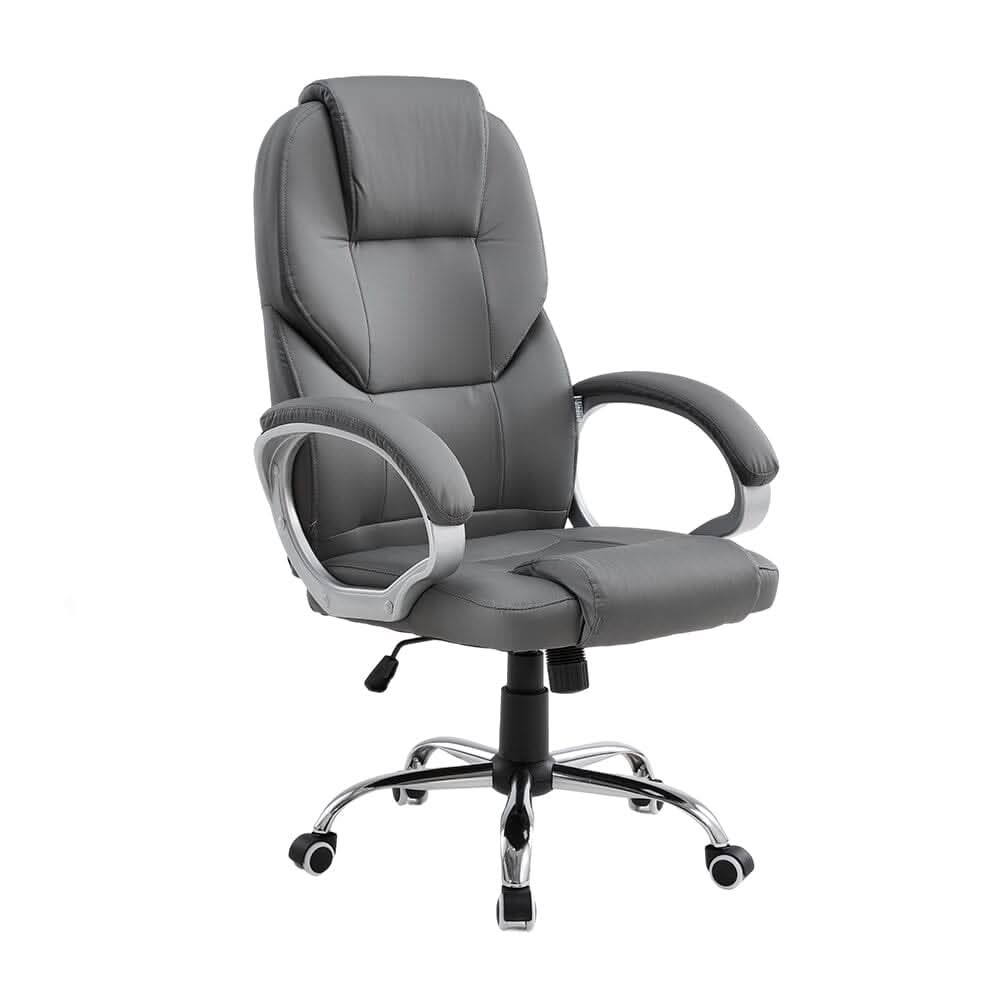 Classic PVC Office Chair with Adjustable Height