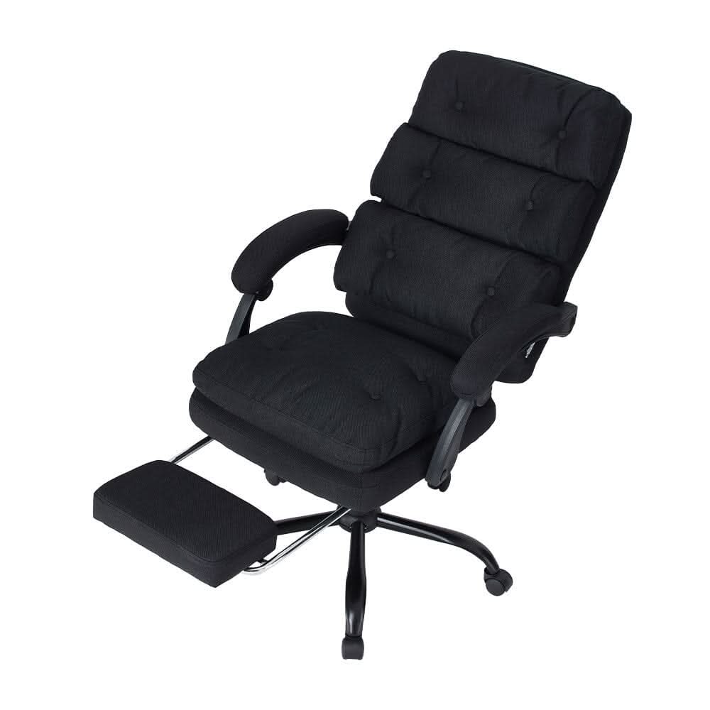 Professional Executive Chair with Linked Armrest Footrest