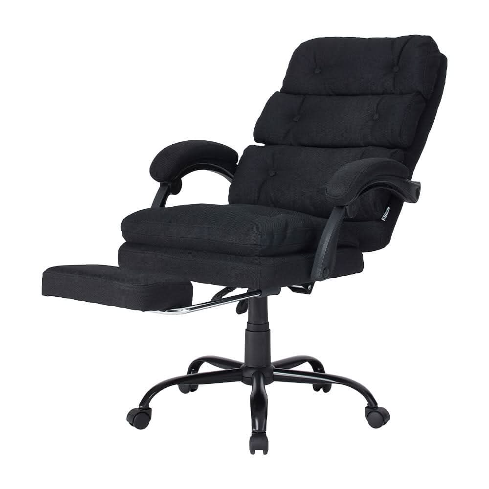 Professional Executive Chair with Linked Armrest Footrest