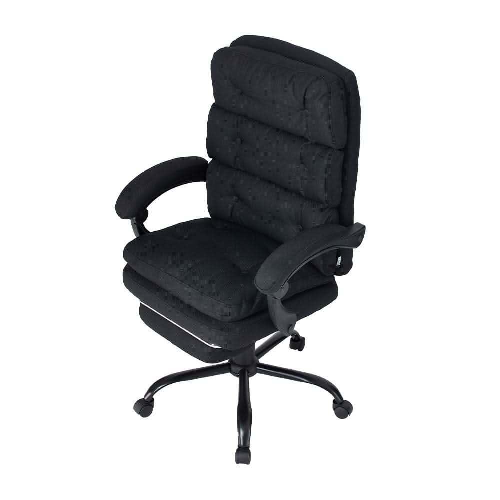 Professional Executive Chair with Linked Armrest Footrest