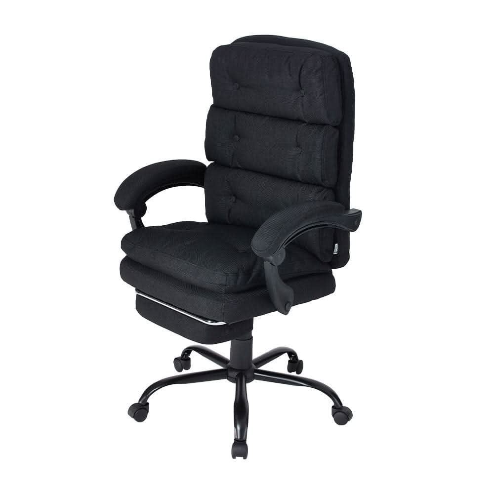 Professional Executive Chair with Linked Armrest Footrest