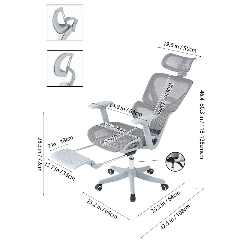Professional Mesh Office Chair Collection Standard Regular Premium Models