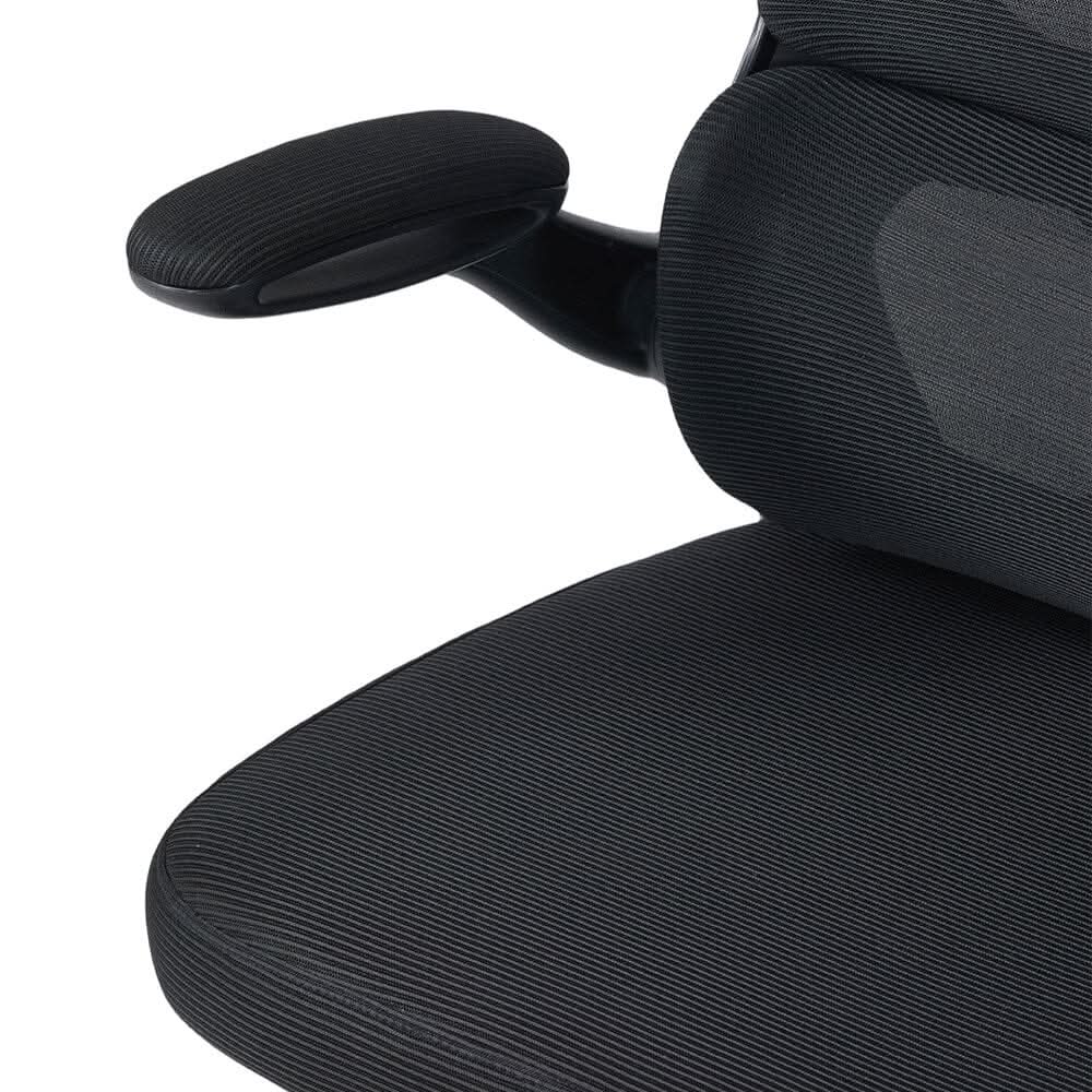 Executive Office Chair with Foldable Clothes Hanger