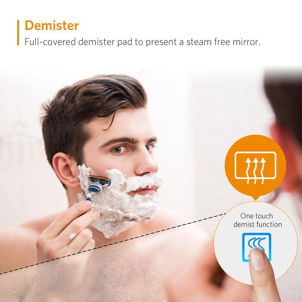 700x500 MM Rectangle Smart LED Touch Bathroom Mirror