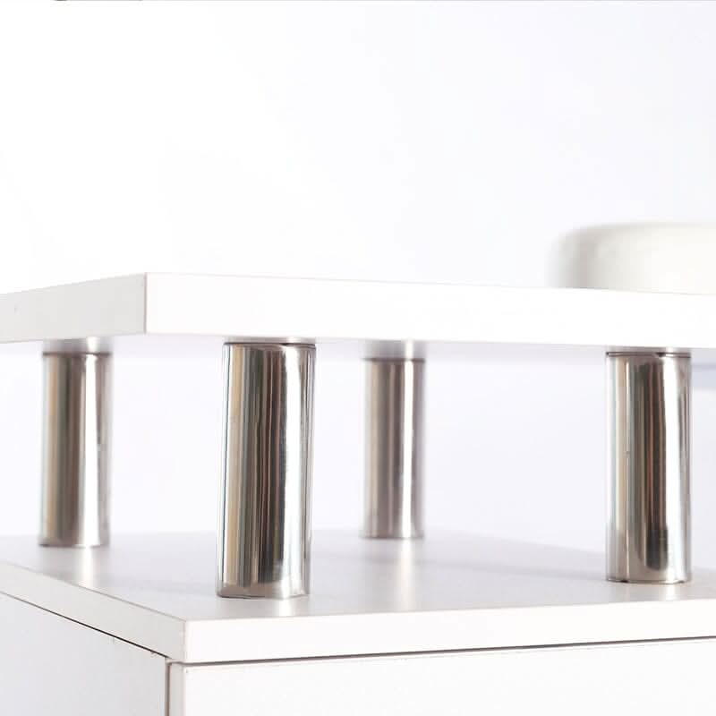 Professional Manicure Station Nail Table on Wheels with Dust Collector